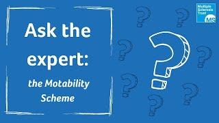 Ask the expert - the Motability scheme for people with MS