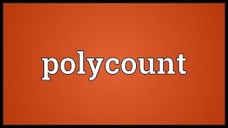 Polycount Meaning