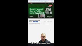 Summary: Store Structured Data in Fields using Drupal CMS