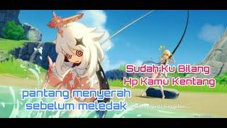 NEKAD !! Main Di HP Kentang Ram 2 / 3 Gb - Genshin Impact Gameplay Android - Global Indonesia