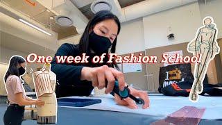 Week in my life at fashion school | NYC fashion student, Parsons art school vlog