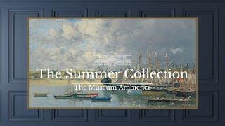 Summer Harbour Landscape • Vintage Art for TV • 2 hours of steady painting • The Summer Collection