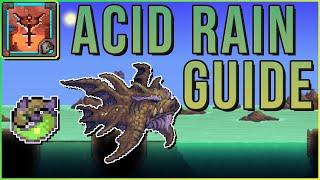 [Terraria Calamity Mod] Acid Rain/Old Duke Guide