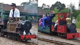 Superheroes vs DOCTOR DIESEL on the Eastleigh Lakeside Railway - 13/07/2024