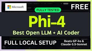 Microsoft Phi-4 (Fully Tested) : The BEST OPEN SOURCE LLM is HERE! + Llama 3.3 & O1 Pro Thoughts