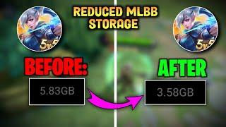 LATEST! Decrease your MLBB Storage without Redownloading Resources | Reduced Storage Config