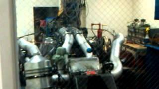 Scott Oksas BAE Hemi Pro Mod 2047 HP at 19 PSI Dyno Pull - Tuned By Shane T