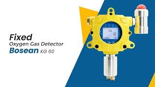 Bosean KG-60 Fixed Oxygen Gas Detector | Oxygen Monitor  | Instrukart