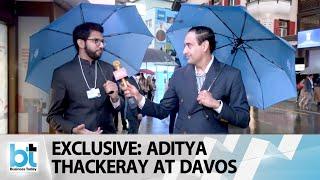 In conversation with Aditya Thackeray at WEF In Davos #Exclusive