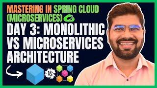 Day 3 Monolithic Vs Microservices Architecture | DevByteSchool