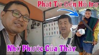 Phật tử hỗ trợ tìm xe cho Phúc Hồ nhờ phước của Đầu Đà Chơn Chí