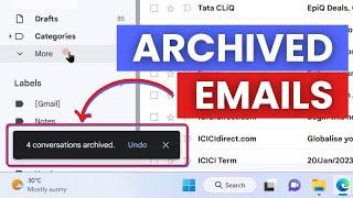 How to See Archived Emails in Gmail? Where do Archived Emails go in Gmail?