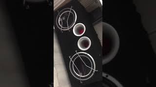 Rockford Fosgate P1 x2 Kenwood XR900-5 Bass Test Home Sound System  #kenwood #rockfordfosgate #punch