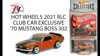 Leak News 05 Hot Wheels 2021 RLC Red Line Club 2021 Membership Car  Exclusive 70 Mustang Boss 302