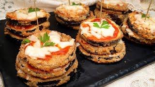 Melanzane deliziose e croccanti al forno! Ricetta di Melanzane al forno! #asmr