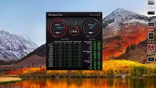 Samsung 970 Pro 1TB SSD BlackMagic System Speed Test