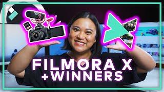 Filmora 10 Year Anniversary Giveaway WINNERS + Sneak Peek of Filmora X