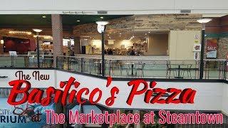 Basilicos Pizzeria in The Marketplace at Steamtown Scranton - Pizza Review