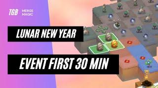 Merge Magic Lunar New Year Event First 30 Minutes 