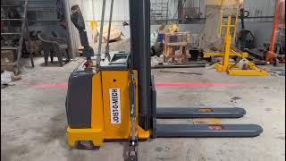 Battery Operated Heavy Capacity Stacker By JOIST Material Handling Equipment