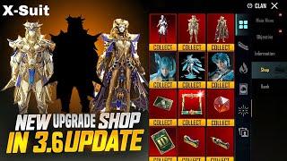 New X-Suit In 3.6 Update ? New Update 3.6 Shop Free Rewards | Next Honor Spin Leaks | PUBGM