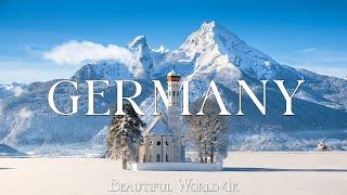 Germany 4K - Discover Bavaria Iconic Snowy Landscapes with Relaxing Piano - 4K UHD