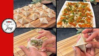 Afghani Dumplings Mantu or Mantoo Recipe منتو