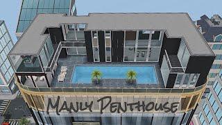 MANLY PENTHOUSE | The Sims Freeplay | Speed Build and Tour | Simspirational Designs