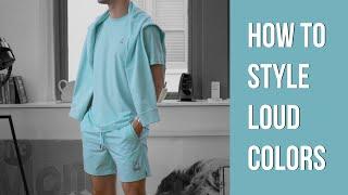 How to Style Bold Colors | Summer Style Tips for Men