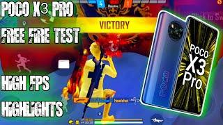 POCO X3 PRO FREE FIRE TEST ULTRA 60 FPS ️ HIGHLIGHTS EDITING