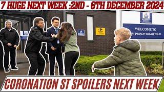 7 Huge Coronation Street spoilers next week for 2nd - 6th December 2024