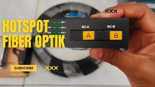 PAKET HOTSPOT AKSES POIN DENGAN FIBER OPTIK