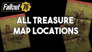 ALL TREASURE MAP LOCATIONS | Fallout 76