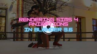 Tutorial: Rendering Sims 4 Animations: Blender 3.6