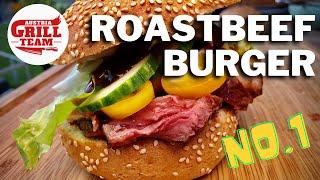 Roastbeef Burger grillen | Austriagrillteam Rezept No.1