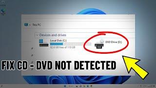 Fix CD-ROM / DVD Drive is Missing in Windows 11 / 10 / 8/7 | How To Solve cd dvd drive Not Showing 