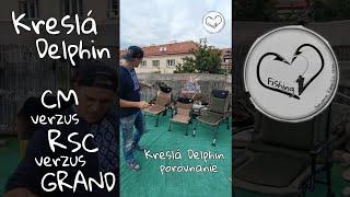 Kreslo Delphin CM verzus Carpath RSC verzus Grand. Majo Syro a Expozícia RYBÁR ZV.