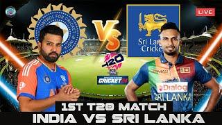 Live : INDIA VS SRI LANKA 1st T20 MATCH | CRICKET 24 GAMEPLAY #t20 #cricket24 #t20match #live