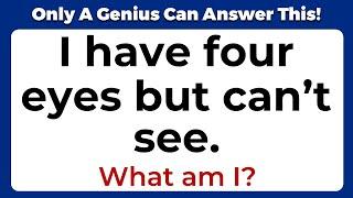 ONLY A GENIUS CAN ANSWER THESE 10 TRICKY RIDDLES | Riddles Quiz - Part 10