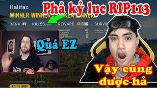 PUBG Highlights | Cách phá kỷ lục 43 kills của RIP113 - Lurn bảo kê con trai của Wadu hek