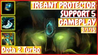 Treant Protector 3/1/15 [SUPPORT 5] [Gameplay DOTA 2 Turbo] 7.31