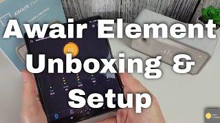 Awair Element - Unboxing and Initial Setup