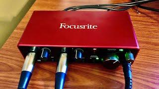 Review/ Unboxing of Focusrite Scarlett 2i2 3rd Gen USB Interface