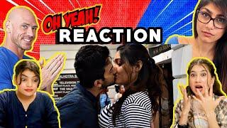 Kissing Prank India | REACTION | - Spin The Bottle Part 2 | AVRprankTV | ACHA SORRY REACTION |