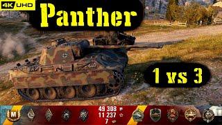 World of Tanks Panther Replay - 8 Kills 3K DMG(Patch 1.6.1)