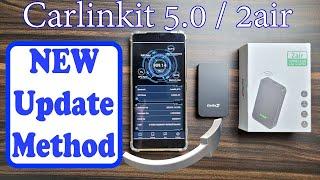 Update Software Version of Carlinkit 5.0/2air | NEW METHOD