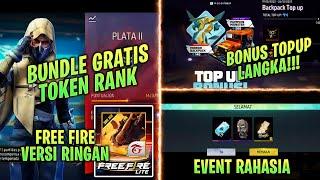 KABAR BAIK UNTUK HP KENTANG! FREE FIRE LITE RILIS! BUNDLE GRATISAN TOKEN RANK!