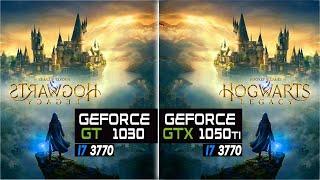 See How Hogwarts Legacy Performs on an i7 3770 with a GTX 1050 Ti VS GT 1030!