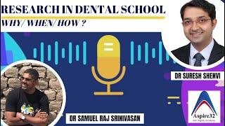 Research in Dental School | Podcast | Aspire32