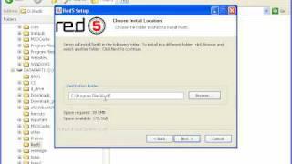 02- Install Red5 0.9 on Windows